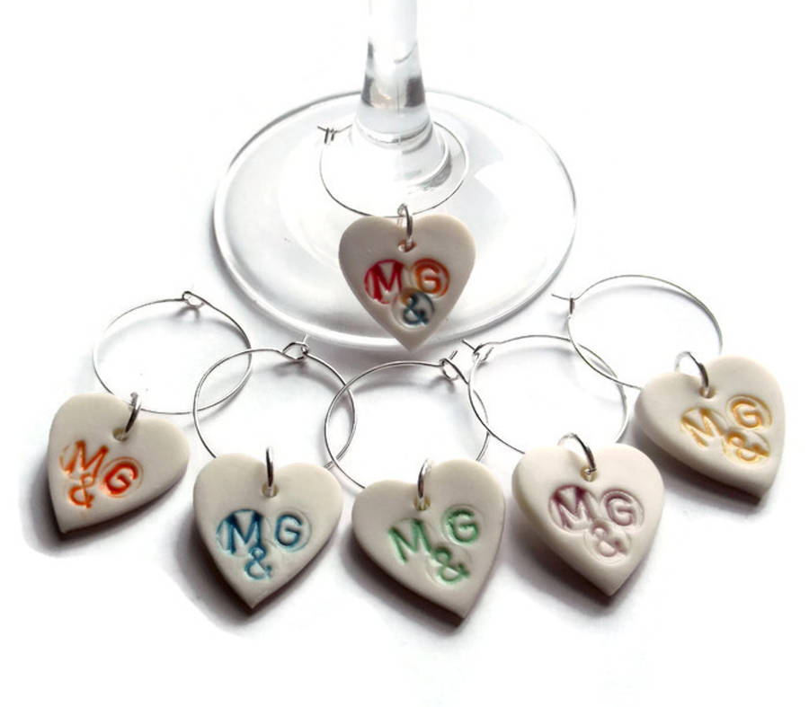 Personalised Wine Glass Charms, 1 of 8