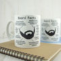 Beard Facts Gift Mug, thumbnail 1 of 2