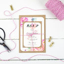 Rustic wedding invitation kits