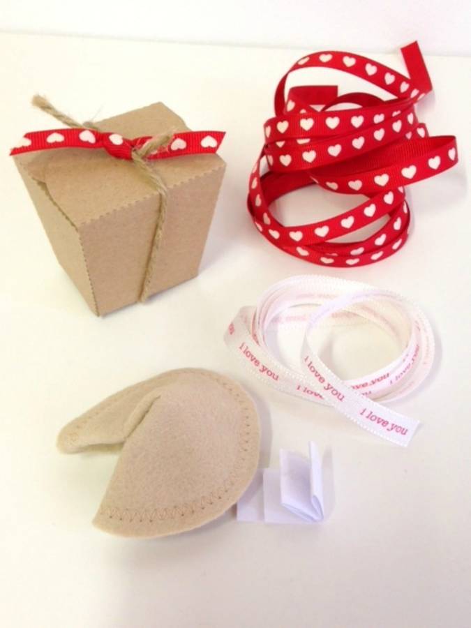 Felt Fortune Cookie By mummy made it me