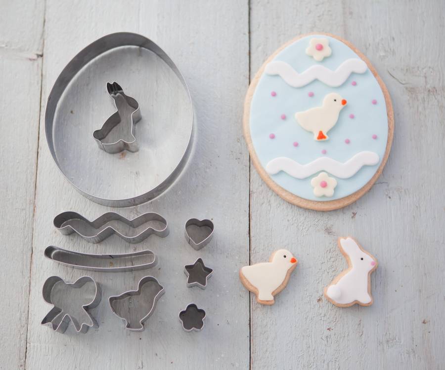Easter Egg Cookie Cutter Set, 1 of 2