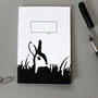 A6 Animal Blank Notebook In Four Designs, thumbnail 4 of 6