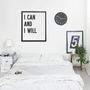 'I Can' Motivational Quote Print, thumbnail 3 of 5