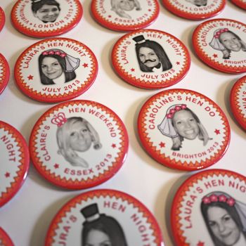 Personalised Hen Party Badges, 2 of 5