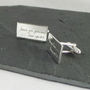 Personalised Engraved Cufflinks In Silver, thumbnail 3 of 7