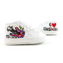 Personalised I Love Rock And Roll Baby Canvas Shoes, thumbnail 1 of 7