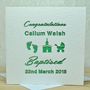 Personalised Laser Cut Christened/Baptism Card, thumbnail 4 of 7