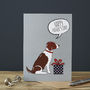 Springer Spaniel Father's Day Card, thumbnail 3 of 4