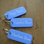 Personalised Wooden Key Ring For Spring, thumbnail 2 of 2