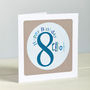 Personalised Numbered Birthday Card, thumbnail 6 of 9