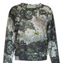 Blossom Print Sweat Top Made In The UK, thumbnail 2 of 2