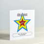 Personalised Superstar Dad Or Daddy Card, thumbnail 6 of 6