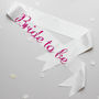 Bride To Be And Hen Party Sashes With Liberty Print, thumbnail 3 of 8