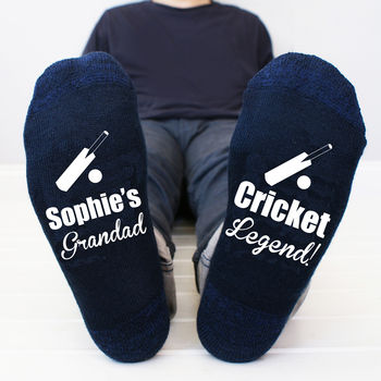 Personalised My Sporting Daddy Socks, 4 of 11