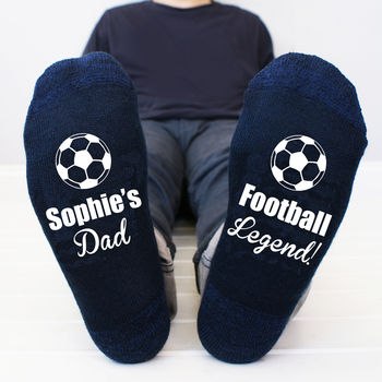 Personalised My Sporting Daddy Socks, 5 of 11