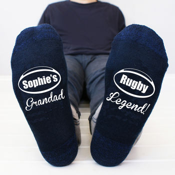 Personalised My Sporting Daddy Socks, 6 of 11