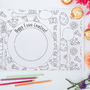 Colouring Easter Placemats Pack, thumbnail 1 of 2