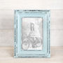 Wooden Vintage Style Blue Photo Frame, thumbnail 4 of 6
