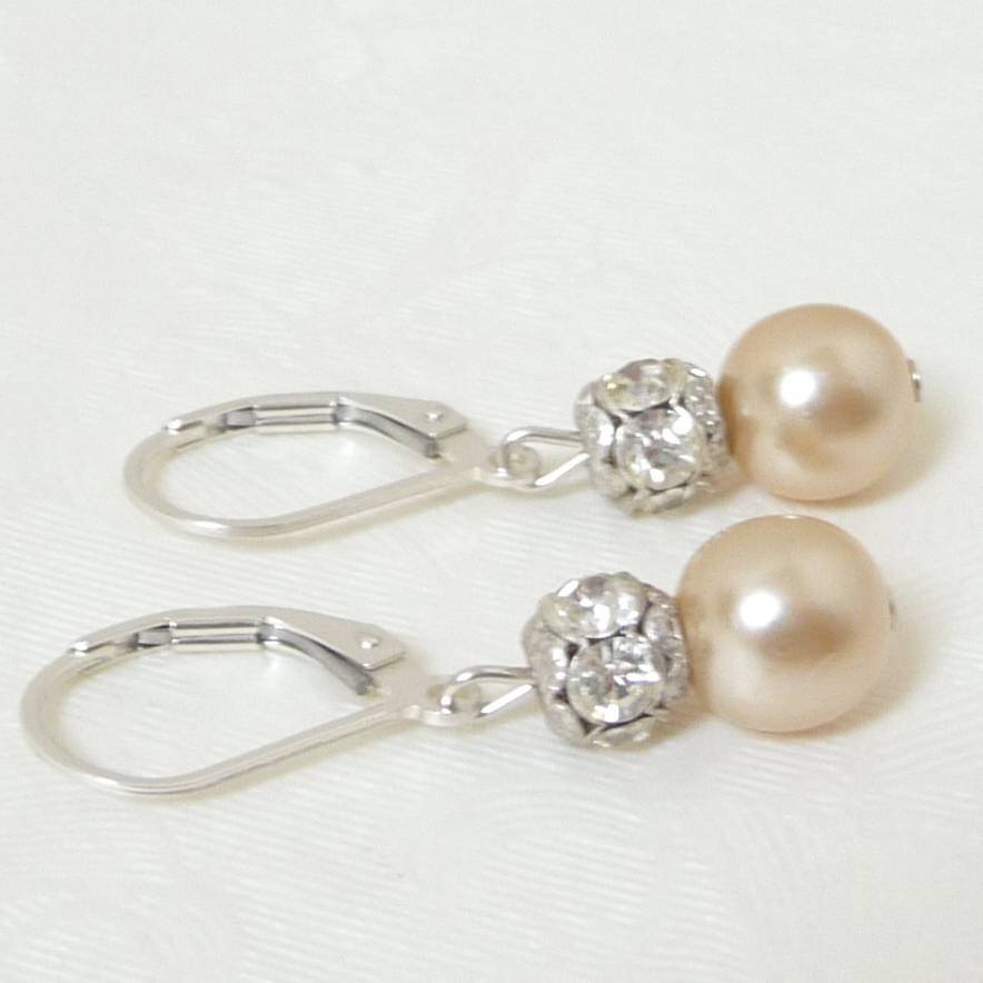 vintage silver leverback earrings by katherine swaine