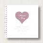 Personalised Heart Wedding Cards Book Or Album, thumbnail 12 of 12