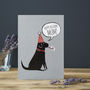 Black Labrador Mum Birthday Card, thumbnail 2 of 2