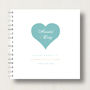 Personalised Heart Wedding Guest Book, thumbnail 10 of 11