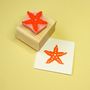 Mini Starfish Rubber Stamp, thumbnail 1 of 2