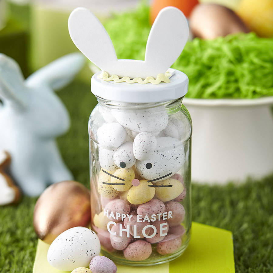 Personalised Decorate Your Own Easter Bunny Jar By Jodie Gaul