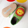 Leather Embroidered Animal Baby Shoes, thumbnail 7 of 12