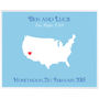 Honeymoon In America Personalised Print, thumbnail 5 of 11