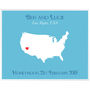 Honeymoon In America Personalised Print, thumbnail 6 of 11