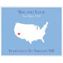 Honeymoon In America Personalised Print, thumbnail 7 of 11