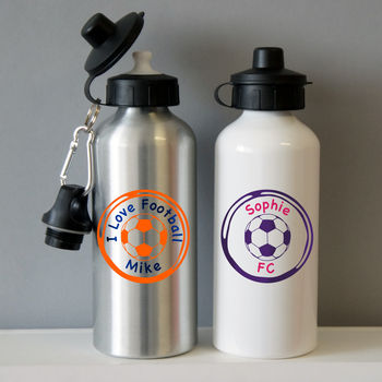 Personalised Football Water Bottle, 3 of 4