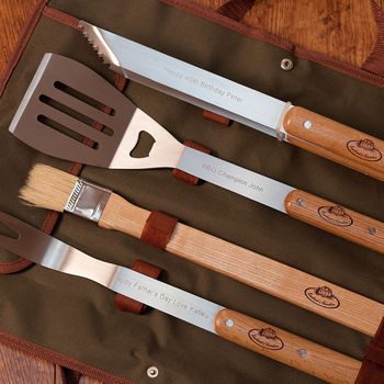 Personalised Barbecue Tool Set, 4 of 9