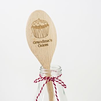 Personalised Wooden Cupcake Spoon, 3 of 8