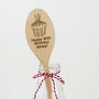 Personalised Wooden Cupcake Spoon, thumbnail 5 of 8