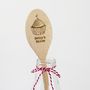 Personalised Wooden Cupcake Spoon, thumbnail 4 of 8