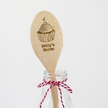 Personalised Wooden Cupcake Spoon, 4 of 8