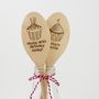 Personalised Wooden Cupcake Spoon, thumbnail 1 of 8