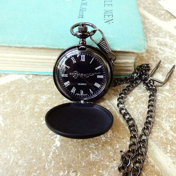 Pocket Watch With Personalised Engraved Message, 2 of 3