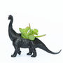 Brachiosaurus Dinosaur Planter With Plant, thumbnail 3 of 6