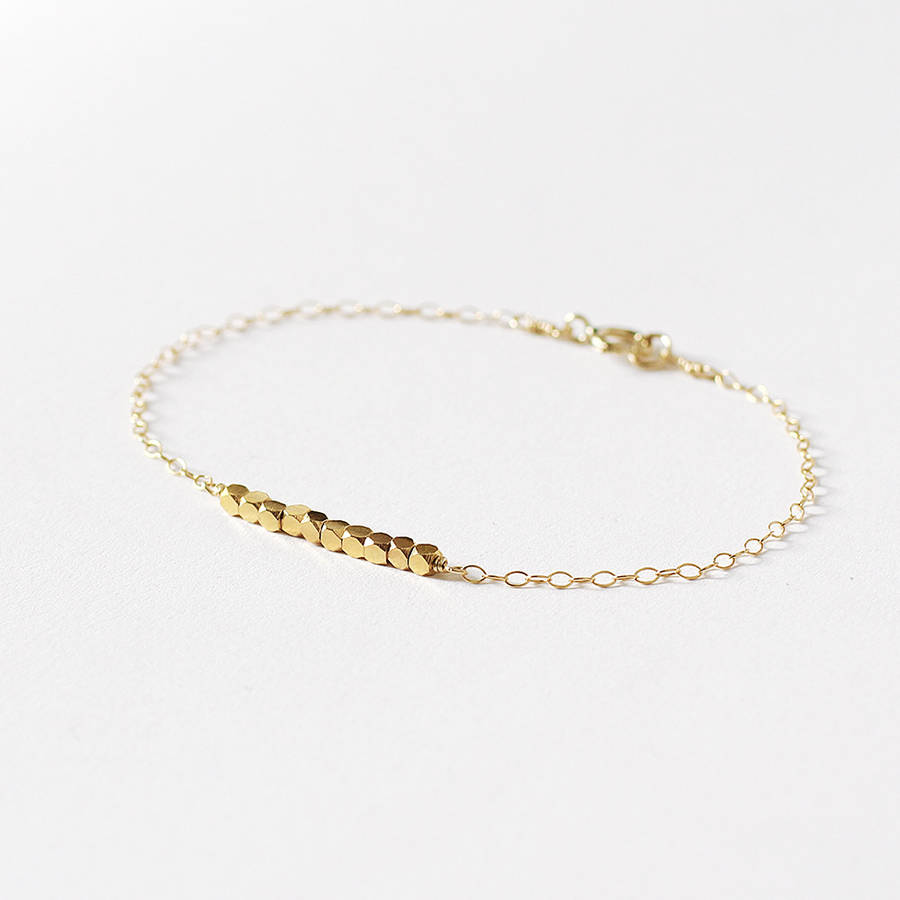 Delicate Beaded Bracelet By Minetta Jewellery | notonthehighstreet.com