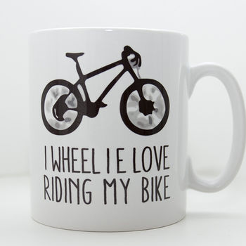 'I Wheelie Love Riding My Bike' Mug, 3 of 3