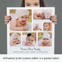 Personalised Baby Photo Collage, thumbnail 4 of 6