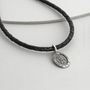Personalised Sterling Silver St Christopher Necklet, thumbnail 2 of 8
