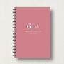 Personalised 60th Birthday Journal Or Guest Book, thumbnail 11 of 11