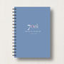 Personalised 70th Birthday Journal Or Guest Book, thumbnail 1 of 11