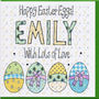 Personalised Easter Egg Card, thumbnail 2 of 2