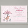 Personalised Baby Shower Invitations, thumbnail 1 of 3