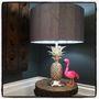 Cole And Sons The Woods Lampshades In Slate Grey, thumbnail 1 of 11